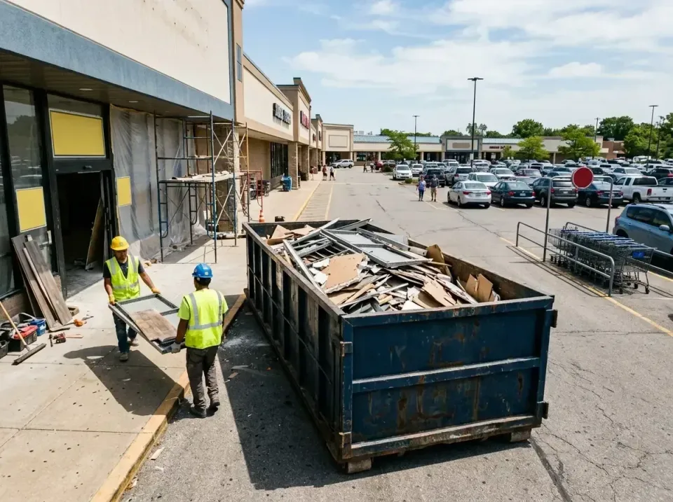 retail-store-renovation-debris-003 — frequently asked questions, Roll-off Dumpster Rentals in Louisville, TN